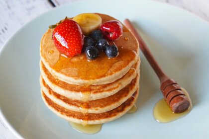 Panqueca de Banana com Aveia