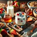 Receita Fitness iogurte caseiro