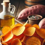Receita Fitness Chips de Batata-Doce com Páprica