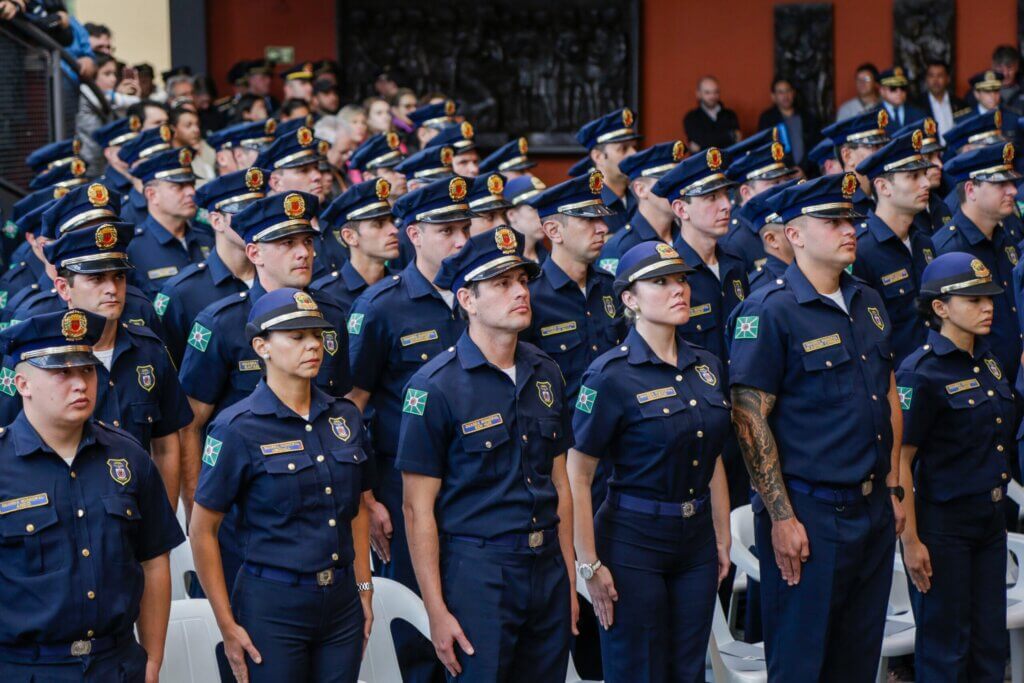 formatura da Guarda Municipal de Curitiba