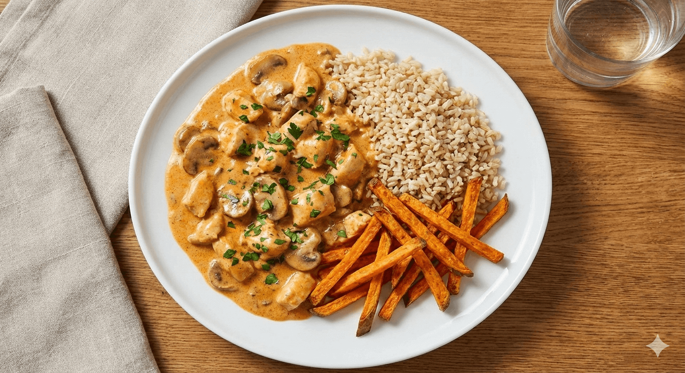 Strogonoff Fitness Proteico