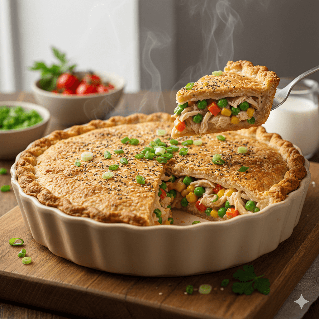 Torta de Frango Fitness