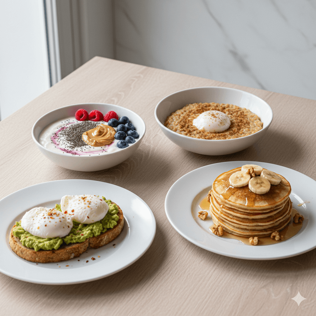 Pequenos-almoços Energéticos e Proteicos